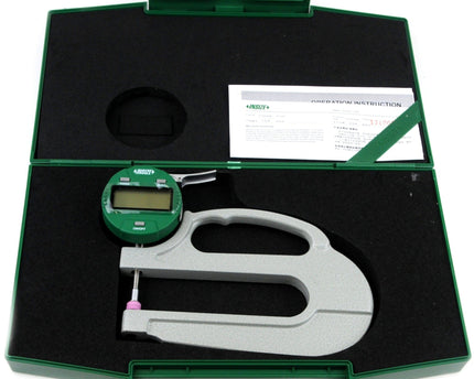 INSIZE Measuring Equipment Insize Digital Thickness Gauge 0-10mm/0-0.4" Range Series 2872-10