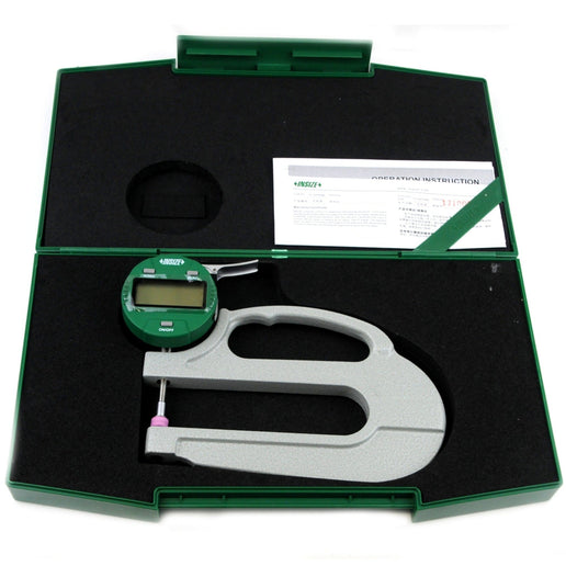 INSIZE Measuring Equipment Insize Digital Thickness Gauge 0-10mm/0-0.4" Range Series 2872-10
