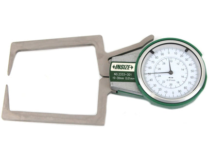 INSIZE Measuring Equipment Insize External Dial Caliper Gauge 10-30mm Range Series 2333-301
