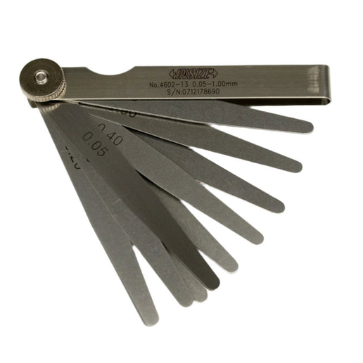 INSIZE MEASURING EQUIPMENT Insize Feeler Gauge 13pc Set 0.05-1mm Range Series 4602-13