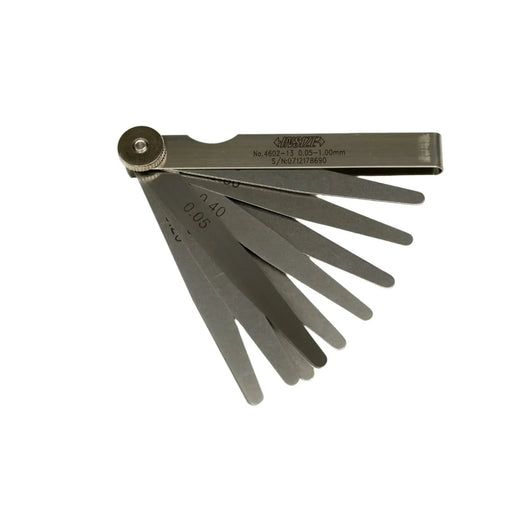 INSIZE MEASURING EQUIPMENT Insize Feeler Gauge 13pc Set 0.05-1mm Range Series 4602-13