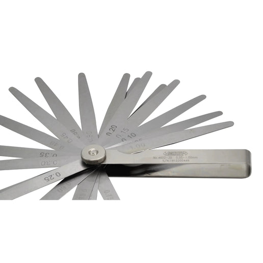 INSIZE MEASURING EQUIPMENT Insize Feeler Gauge 20pc Set 0.05-1mm Range Series 4602-20