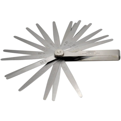 INSIZE Measuring Equipment Insize Feeler Gauge 20pc Set 0.05-1mm Range Series 4602-20