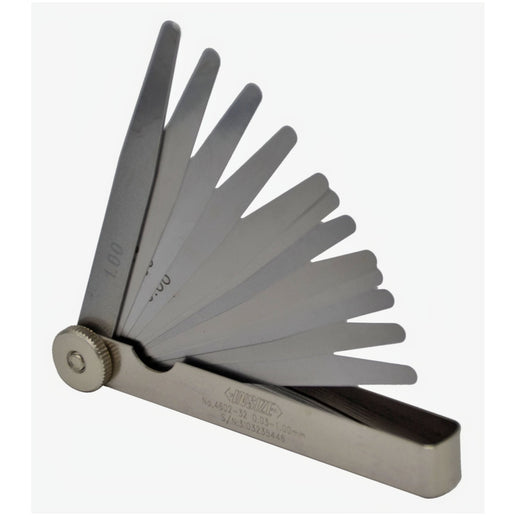 INSIZE Measuring Equipment Insize Feeler Gauge 32pc Set 0.03-1mm Range Series 4602-32