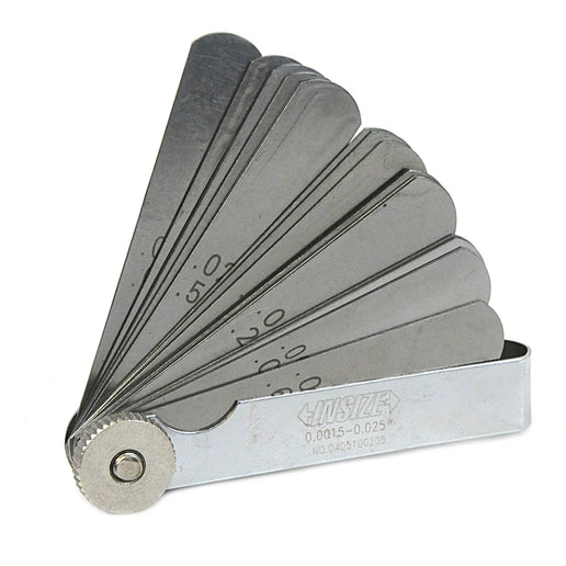 INSIZE MEASURING EQUIPMENT Insize Feeler Gauge Set 0.0015"-0.025" Range Series 4613-261