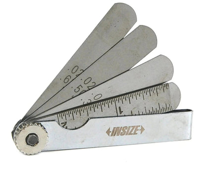 INSIZE MEASURING EQUIPMENT Insize Feeler Gauge Set 0.002–0.025" Range Series 4614-9
