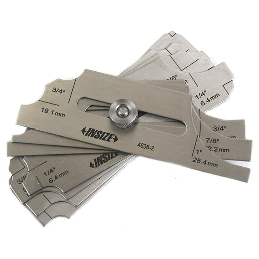 INSIZE Measuring Equipment Insize Fillet Weld Gauge Series 4836-2