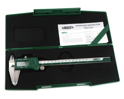 INSIZE Measuring Equipment INSIZE Fractional Digital Caliper  0-200mm / 0-8" Range Series 1102-200