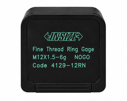 Insize GO Thread Ring Gauge M12X1.5 Series 4129-12RN - INSIZE Australia