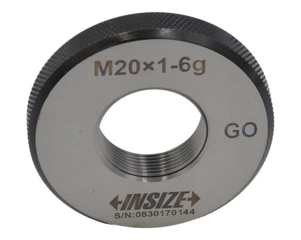 INSIZE Measuring Equipment Insize GO Thread Ring Gauge M20X1 Series 4129-20P