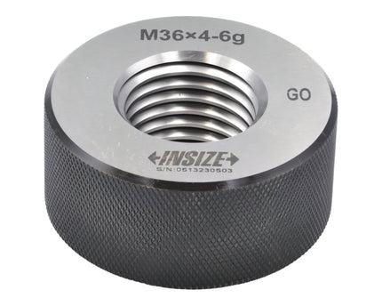 INSIZE Measuring Equipment Insize GO Thread Ring Gauge M36X4 Series 4120-36