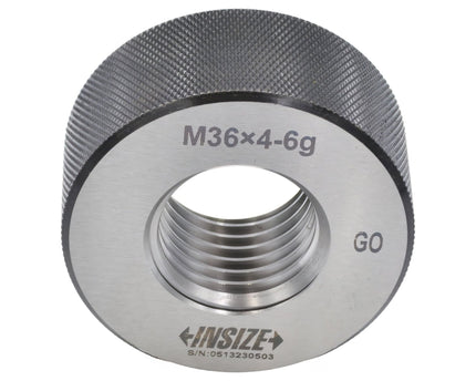 INSIZE Measuring Equipment Insize GO Thread Ring Gauge M36X4 Series 4120-36