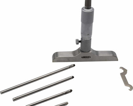 INSIZE Measuring Equipment Insize Imperial Depth Micrometer 0-4" Range Series 3240 - 4