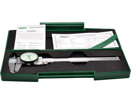 INSIZE Measuring Equipment INSIZE Imperial Dial Caliper  0-6" Range Series 1311-6