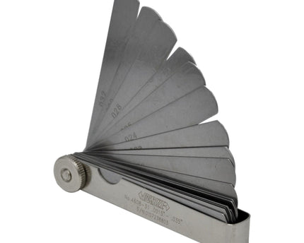 INSIZE Measuring Equipment Insize Imperial Feeler Gauge 32pc Set 0.0015"-0.35" Range Series 4608-31