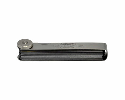 INSIZE Measuring Equipment Insize Imperial Feeler Gauge 32pc Set 0.0015"-0.35" Range Series 4608-31