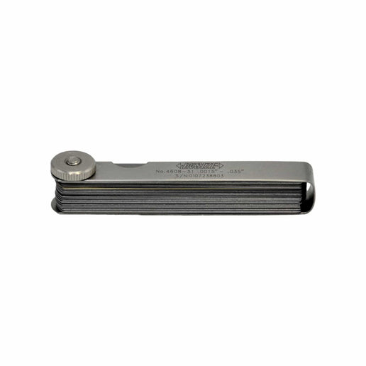 INSIZE Measuring Equipment Insize Imperial Feeler Gauge 32pc Set 0.0015"-0.35" Range Series 4608-31
