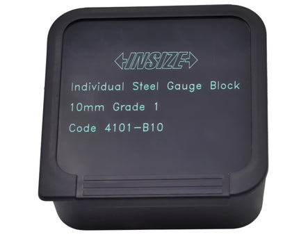 Insize Individual Steel Gauge Block 10mm Grade 1 Series 4101-B10 - INSIZE Australia