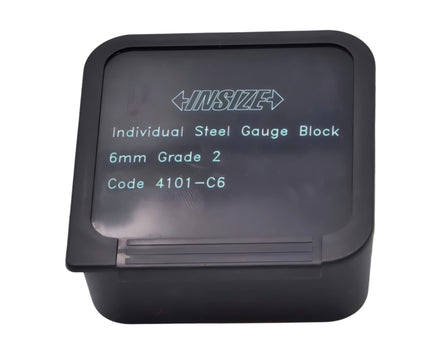 Insize Individual Steel Gauge Block 6mm Grade 2 Series 4101-C6 - INSIZE Australia
