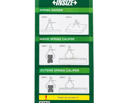 Insize Inside Spring Caliper 20-170mm Range Series 7261-150 - INSIZE Australia
