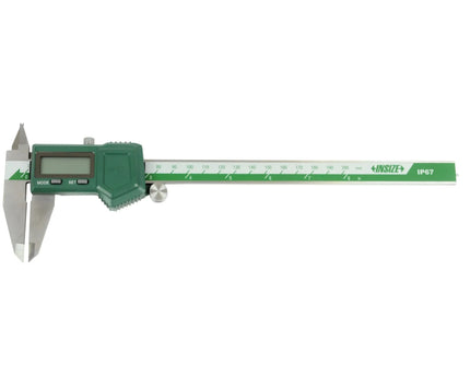 INSIZE MEASURING EQUIPMENT Insize IP67 Digital Caliper 0-200mm/0-8" Range Series 1118-200B