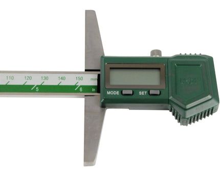INSIZE Measuring Equipment Insize IP67 Digital Depth Gauge 0-150mm / 0-6" Range Series 1149-150