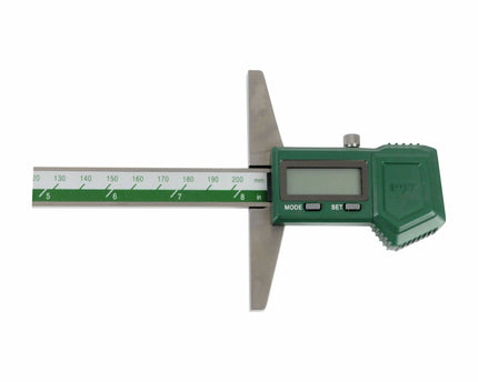 INSIZE Measuring Equipment Insize IP67 Digital Depth Gauge 0-200mm / 0-8" Range Series 1149-200