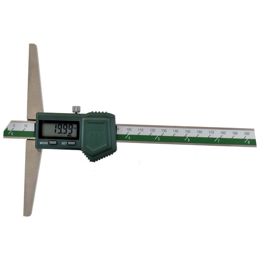 INSIZE Measuring Equipment Insize IP67 Digital Depth Gauge 0-300mm / 0-12" Range Series 1149-300