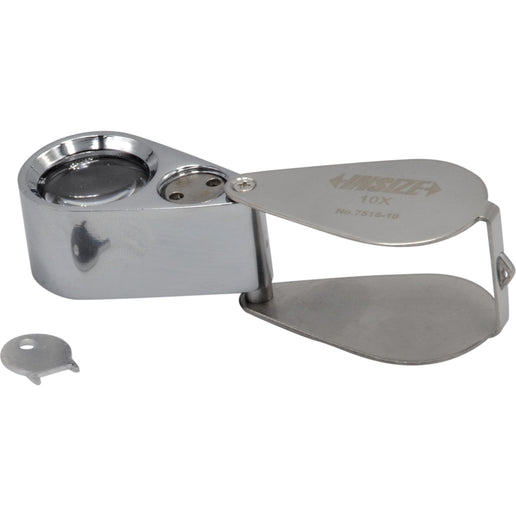 INSIZE Magnification Glasses Insize x10 Illuminated Pocket Magnification Lens - Series 7515-10