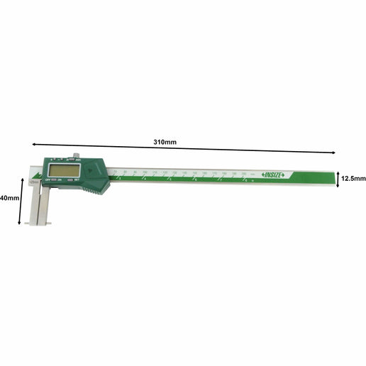 INSIZE Manufacturing Insize Digital Inside Point Caliper 25-200mm Range Series 1121-200A
