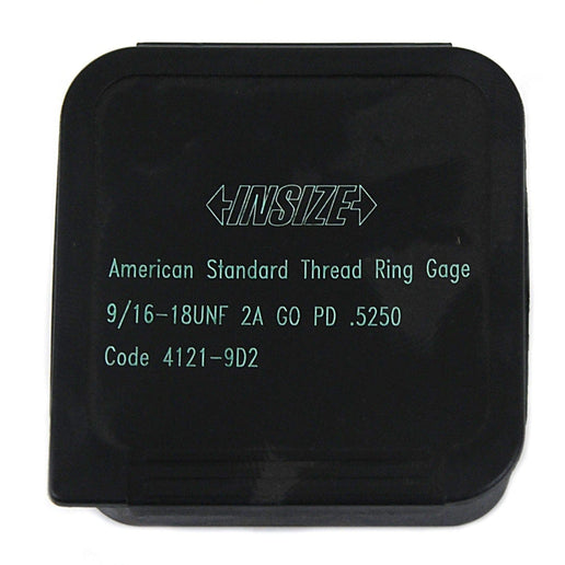 INSIZE Manufacturing Insize Thread GO Ring Gauge 9/16"-18 UNF Series 4121-9D2
