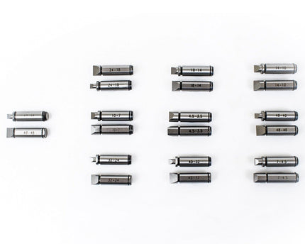 INSIZE Measuring Equipment Insize 10 Pairs Whitworth 55° Measuring Tip Set Series 7381-T2S
