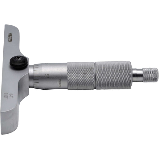 INSIZE Measuring Equipment Insize 1pc Imperial Depth Micrometer 0-1" Range Series 3241-1