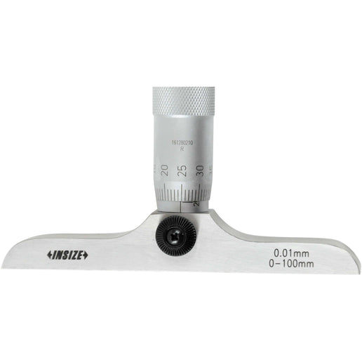 INSIZE Measuring Equipment Insize 4pc Metric Depth Micrometer 0-100mm Range Series 3241-100