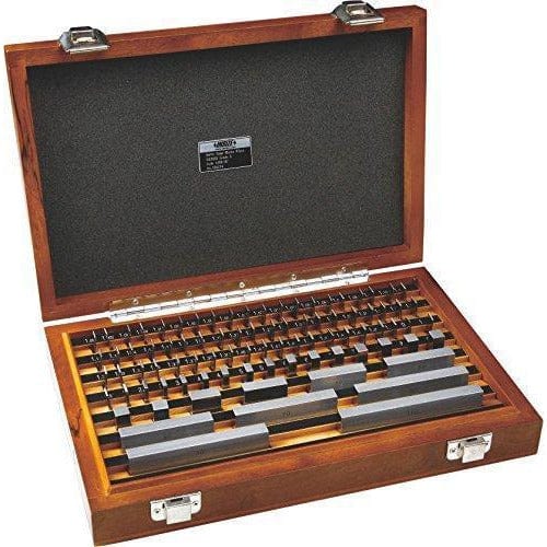INSIZE Measuring Equipment Insize 87 Piece Steel Gauge Block Set Series 4100-287 Grade 2