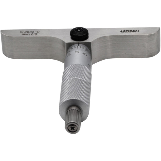 INSIZE Measuring Equipment Insize 8pc Metric Depth Micrometer 0-200mm Range Series 3241-200
