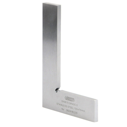 INSIZE Measuring Equipment Insize 90° Flat Edge Square 100x70mm Range Series 4791-100
