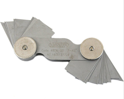 INSIZE Measuring Equipment Insize Degree Angle Gauge 1°-45° Range Series 4806-20