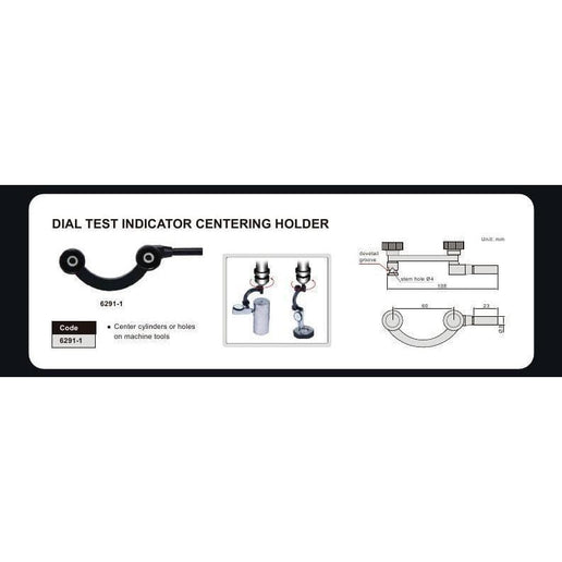 INSIZE Measuring Equipment Insize Dial Test Gauge Indicator Holder Arc Mount Series 6291-2