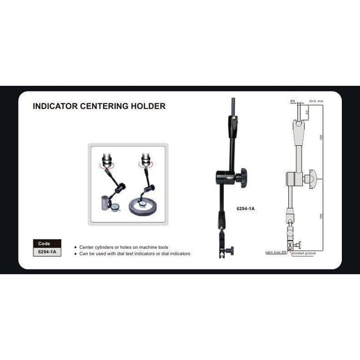 INSIZE Measuring Equipment Insize Dial Test Gauge Indicator Holder Mechanical Lock Series 6294-1A