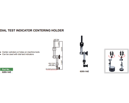 INSIZE Measuring Equipment Insize Dial Test Gauge Indicator Holder Mechanical Lock Series 6295-1AE