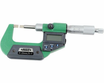 INSIZE Measuring Equipment Insize Digital Blade Micrometer 0-25mm/0-1" Range Series 3532-25A