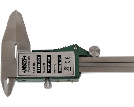 INSIZE Measuring Equipment Insize Digital Caliper 0-200mm Range Series 1109-200