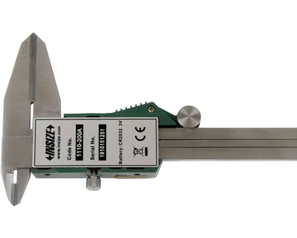 INSIZE Measuring Equipment Insize Digital Caliper TCT 0-200mm/0-8" Range Series 1110-200A