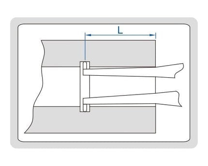 INSIZE Measuring Equipment Insize Digital Internal Caliper Gauge 15-35mm/0.6-1.4" Range Series 2151-35