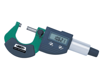 INSIZE MEASURING EQUIPMENT Insize Digital Outside Micrometer 100–125 mm Range Series 3109-125A