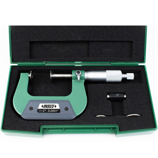 INSIZE MEASURING EQUIPMENT Insize Disc Micrometer 1-2" Range Series 3282-2