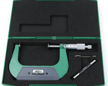INSIZE Measuring Equipment Insize Disc Micrometer 75-100mm Range Series 3282-100
