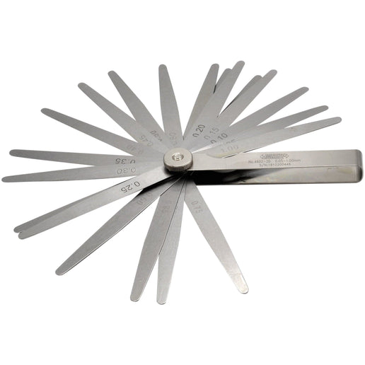 INSIZE Measuring Equipment Insize Feeler Gauge 20pc Set 0.05-1mm Range Series 4602-20