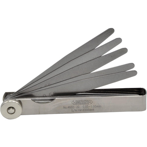 INSIZE Measuring Equipment Insize Feeler Gauge 20pc Set 0.05-1mm Range Series 4602-20